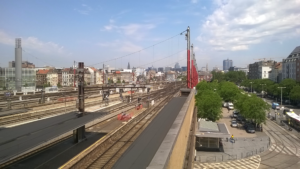 Brussel-Zuid station in België